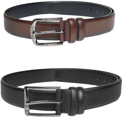 ZEVORA Men Casual, Evening, Formal, Party Multicolor Genuine Leather Belt