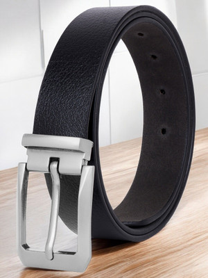 Roadster Men Formal, Casual, Evening, Party Black Genuine Leather Belt