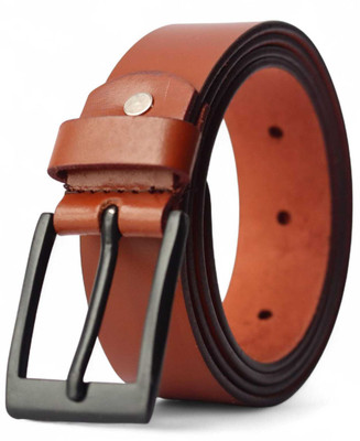 DAKINE JACK Men Tan Genuine Leather Belt