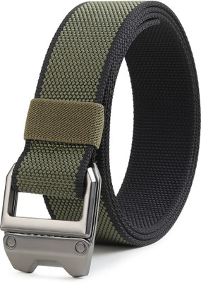 KILLER Men Casual Green Nylon Belt