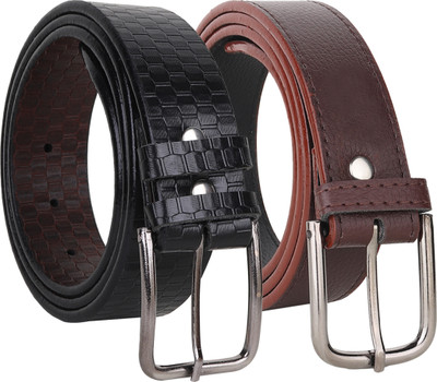 SHOPBREAK Men Formal Multicolor Synthetic Belt