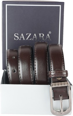 SAZARA Women Casual, Evening, Formal, Party Brown Genuine Leather Belt