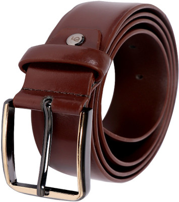 Leather Patta Men Formal Brown Genuine Leather Belt