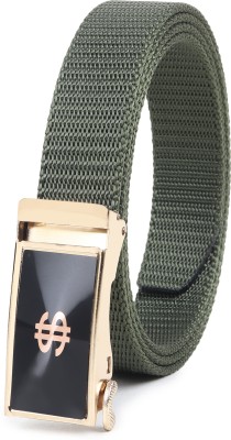 LOOPA Women Casual Green Nylon Belt