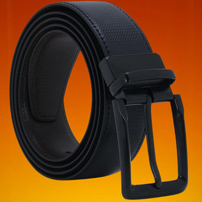 Trend Men & Women Casual, Evening, Formal, Party Black Artificial Leather Belt