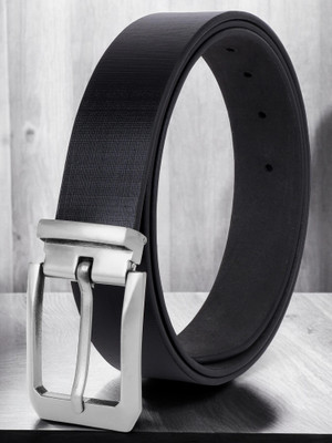 KILLER Men Casual, Evening, Formal, Party Black Artificial Leather Belt