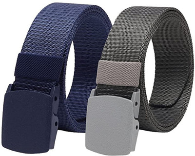 LOOPA Men Casual, Party, Formal, Casual Multicolor Nylon Belt