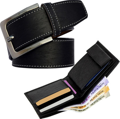 LOOPA Men Black Synthetic Belt