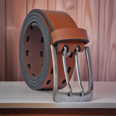 PROVOGUE Men Casual Brown Synthetic Belt