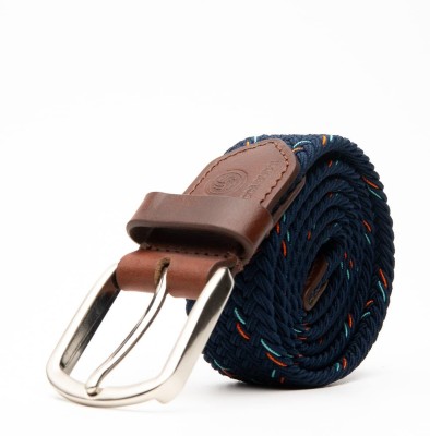 bacca bucci Men Casual Blue Canvas Belt