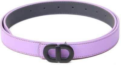 CALVADOSS Women Casual Purple Texas Leatherite Belt