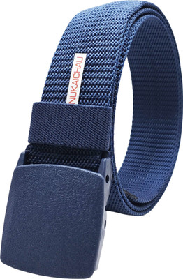 NUKAICHAU Boys Casual, Evening, Party Blue Nylon Belt