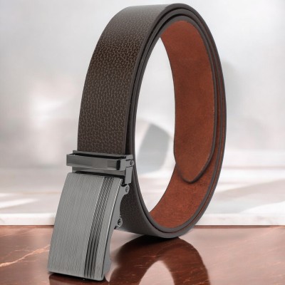 KILLER Men Casual, Evening, Formal, Party Brown Texas Leatherite Belt