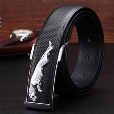Icongadget Men Casual, Formal, Evening, Party Black Texas Leatherite Belt