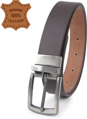 wizara Men Formal, Casual, Party, Evening Brown Genuine Leather Belt