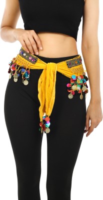 Blessings Enterprises Women Casual Yellow Fabric Belt