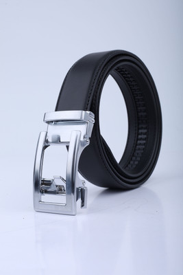 MUSOMODA Men Formal Black Synthetic Belt