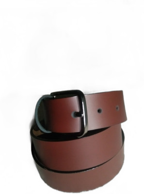 kiaaz Men Brown Artificial Leather Belt