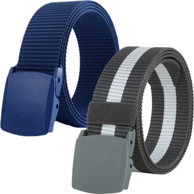 PROVOGUE Men Casual Multicolor Nylon Belt