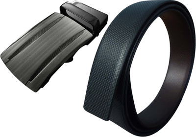 Aakarshini Men & Women Formal Black, Brown Artificial Leather Reversible Belt