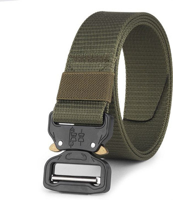 Hushahide Men Casual Green Nylon Belt