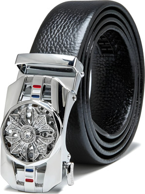 Nexbelt Men Casual, Formal, Party Black Artificial Leather, Synthetic Belt