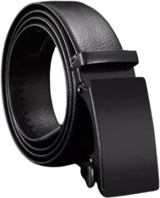 Icongadget Men Casual, Formal, Party Black Texas Leatherite Belt
