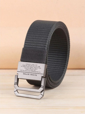 Roadster Men Casual Grey Nylon Belt