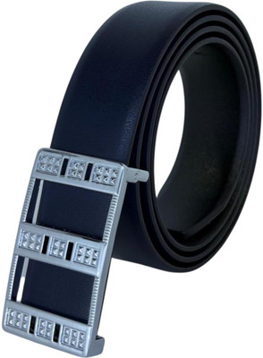BAGIN ENTERPRISE Men Casual Black Artificial Leather Belt