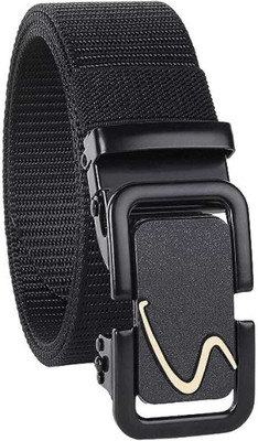 Flipcon Men Casual Brown Nylon Belt