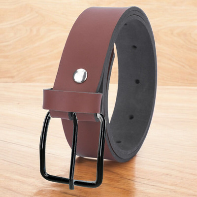 Winsome Deal Men Casual Brown Synthetic Reversible Belt