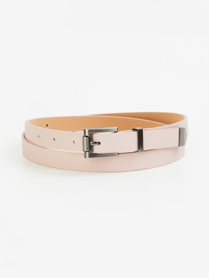 Ginger by Lifestyle Women Beige Synthetic Belt