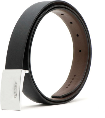 CROSS Men Casual Black, Brown Genuine Leather Reversible Belt