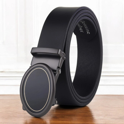 KILLER Men Casual, Evening, Formal, Party Black Artificial Leather Belt