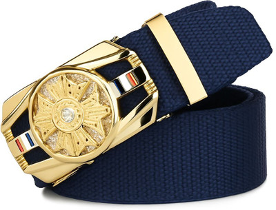 BPRIED Men Casual Blue Nylon Belt