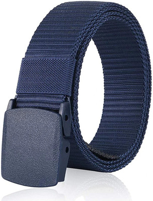 Artisanwear Men Formal, Casual, Party, Evening Blue Nylon Belt