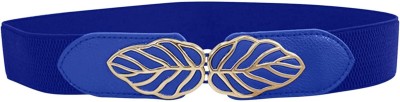 REDHORNS Women Casual, Evening, Formal, Party Blue Fabric Belt