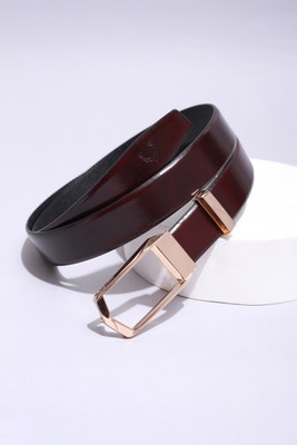 Allen Solly Men Formal Brown Genuine Leather Belt