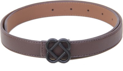 CALVADOSS Women Casual Brown Texas Leatherite Belt