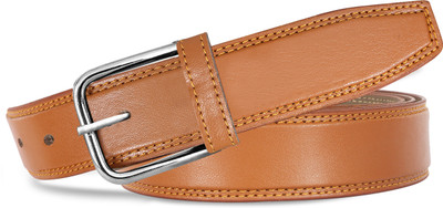 Riva Enterprise Men Evening, Party, Formal, Casual Orange Artificial Leather Belt