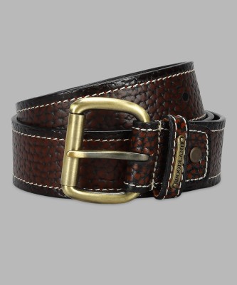 WOODLAND Men Casual Brown Genuine Leather Belt