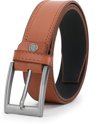 DEFIVIA Women Casual, Formal, Evening, Party Tan Artificial Leather Belt