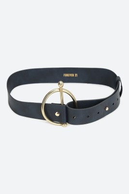 FOREVER 21 Women Blue Artificial Leather Belt