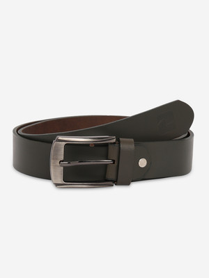 Spykar Men Casual Green Genuine Leather Belt