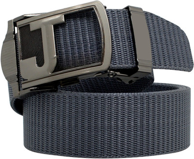 LOOPA Men Casual Grey Nylon Belt