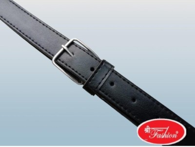 Shree Fashion Men Casual Black Genuine Leather Belt