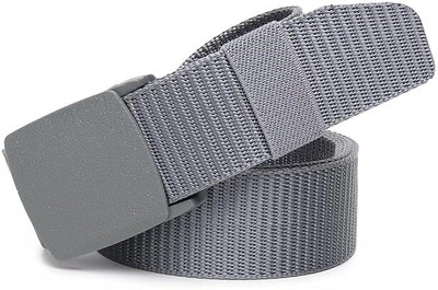 VILDTH Men Casual, Formal, Party Grey Nylon Belt