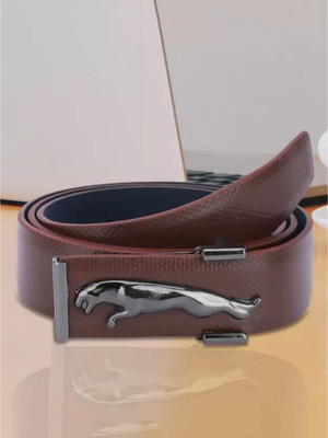Icongadget Men Casual, Formal, Evening, Party Brown Texas Leatherite Belt
