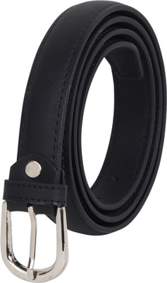 Mast & Harbour Women Formal, Casual, Evening, Party Black Artificial Leather Belt