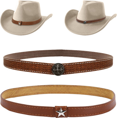 SERPLEX Men & Women Casual Brown Genuine Leather Belt